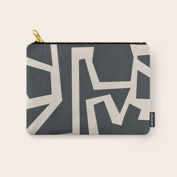 Fragmented Paths 1 Carry All Pouch Gallery Image 1