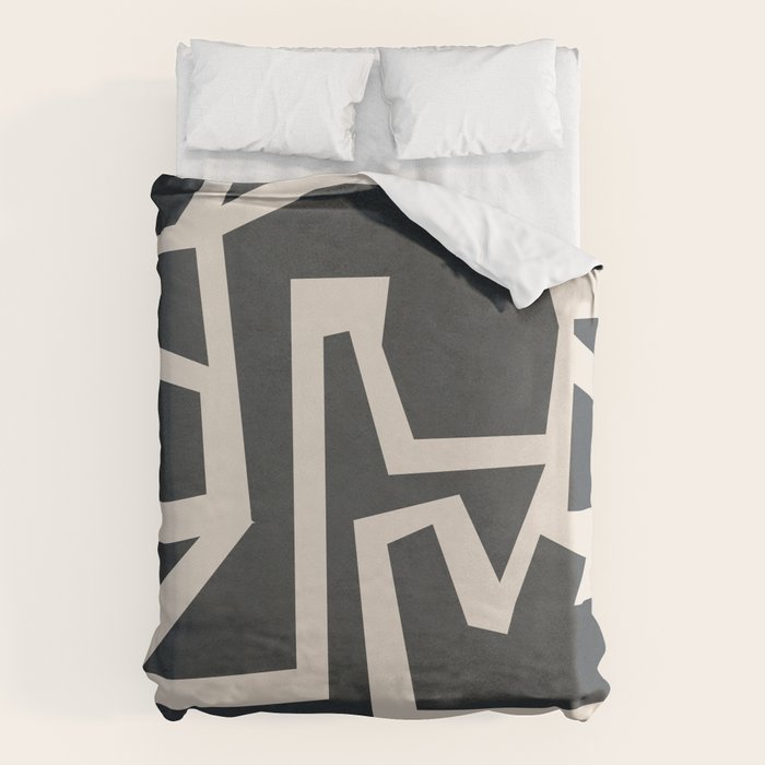 Fragmented Paths 1 Duvet Cover Gallery Image 6