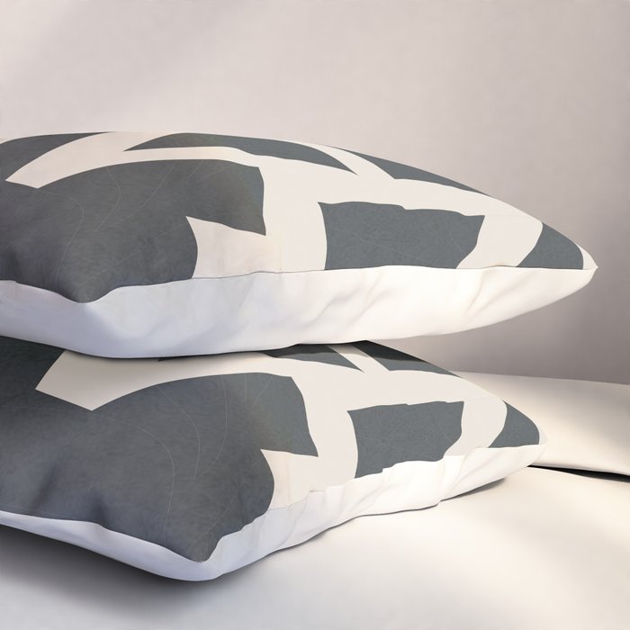 Fragmented Paths 1 Pillow Sham Gallery Image 3