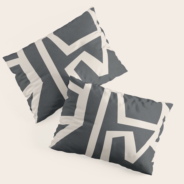 Fragmented Paths 1 Pillow Sham Gallery Image 1