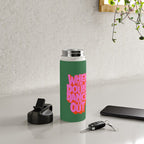 Dance It Out Pink And Green Water Bottle Gallery Image 4