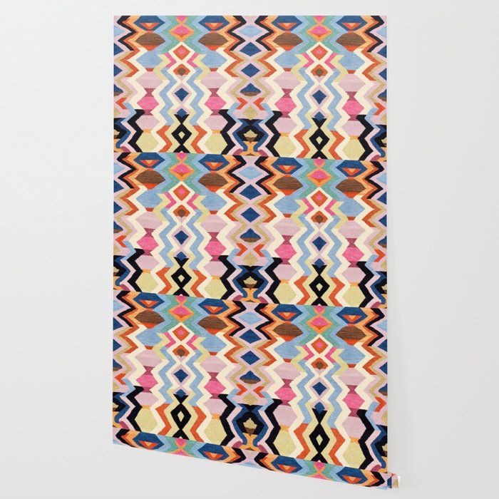Colored Oriental  Berber Traditional Moroccan Artwork  Wallpaper Gallery Image 2