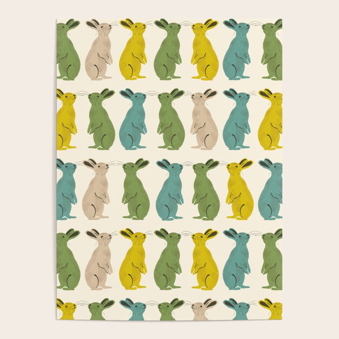 Rows Of Rabbits Poster Gallery Image 4