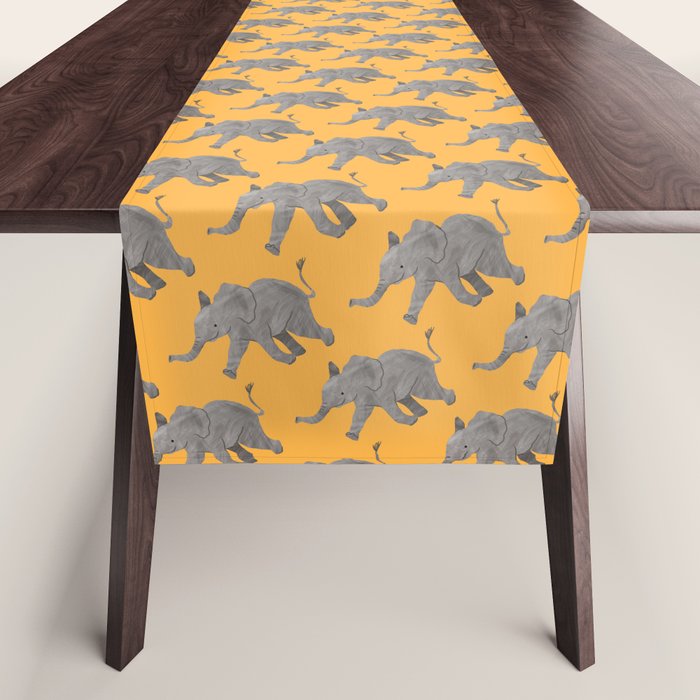 Baby Elephant Table Runner Gallery Image 1