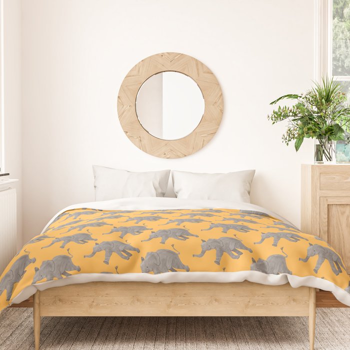 Baby Elephant Duvet Cover Gallery Image 3