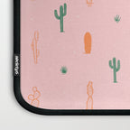 Retro hand drawn cactus plant pattern Laptop Sleeve Gallery Image 3