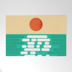 Sun over the sea Welcome Mat Gallery Image 1