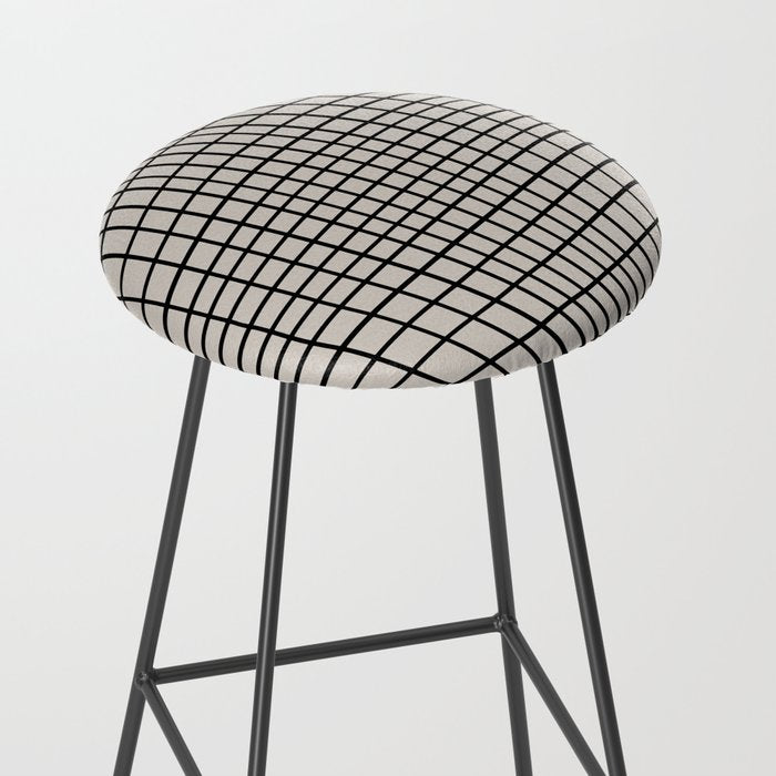 Circular Geometry - Grid Stool Gallery Image 2