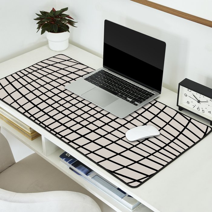 Circular Geometry - Grid Desk Mat Gallery Image 2