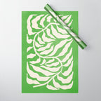 Wild Ferns: Forest Green Edition Wrapping Paper Gallery Image 1