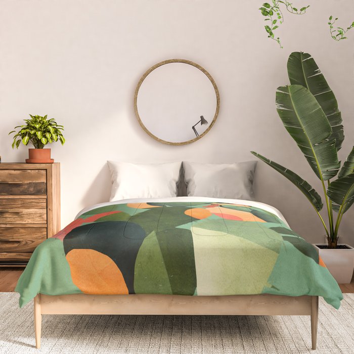 Cactus & Birds 3 Comforter Gallery Image 3
