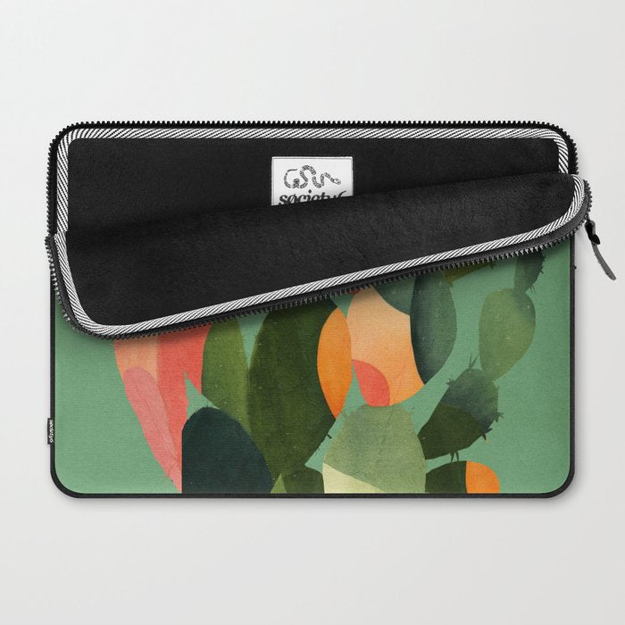 Cactus & Birds 3 Laptop Sleeve Gallery Image 2