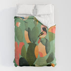 Cactus & Birds 3 Duvet Cover Gallery Image 6