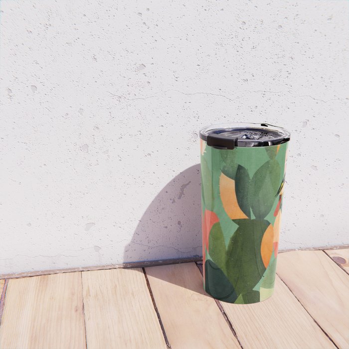 Cactus & Birds 3 Travel Mug Gallery Image 4