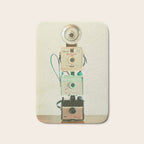 Tower of Cameras Bath Mat Gallery Image 1