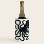 Minoan Octopus - Black Ink Wine Chiller Gallery Image 2