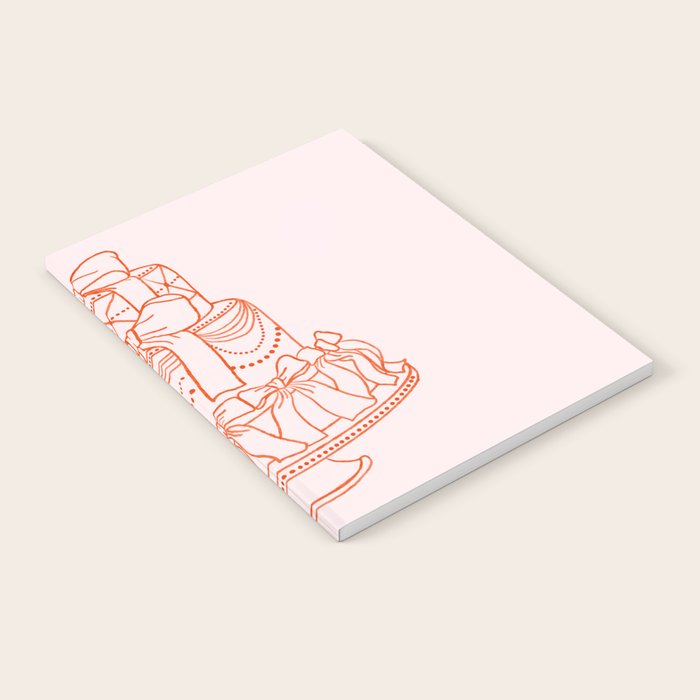 Preppy Bow Cake Notebook Gallery Image 1