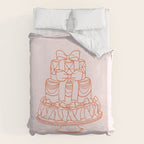 Preppy Bow Cake Duvet Cover Gallery Image 6