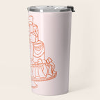 Preppy Bow Cake Travel Mug Gallery Image 2