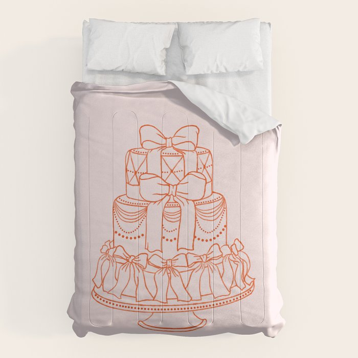 Preppy Bow Cake Comforter Gallery Image 6