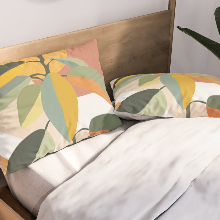 Colorful Branching Out 13 Pillow Sham Gallery Image 2