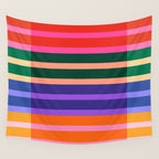 Color Block Stripes Wall Tapestry Gallery Image 4