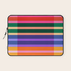 Color Block Stripes Laptop Sleeve Gallery Image 1