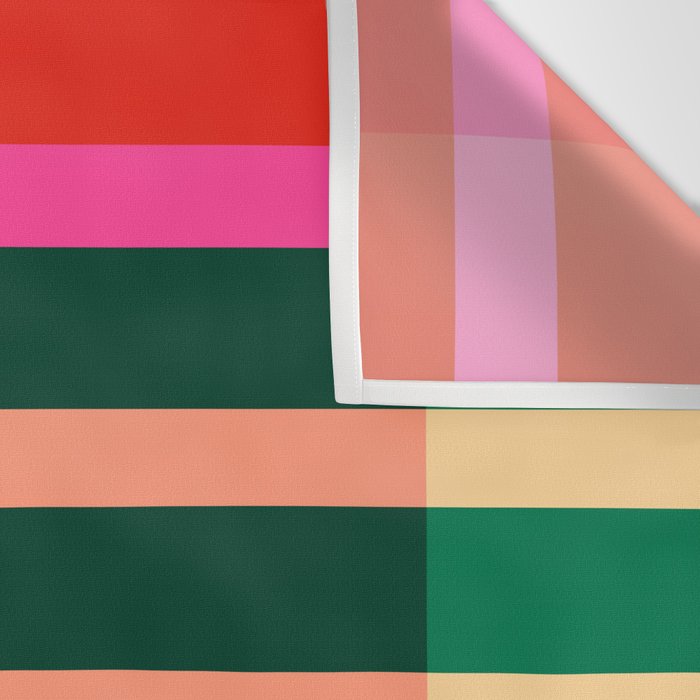 Color Block Stripes Wall Tapestry Gallery Image 3