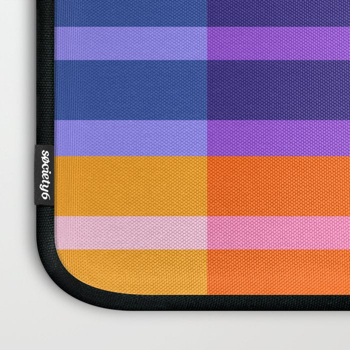 Color Block Stripes Laptop Sleeve Gallery Image 3
