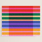 Color Block Stripes Jigsaw Puzzle Gallery Image 1