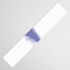Abstract Watercolor Very Peri Periwinkle Painting Table Runner Gallery Image 3