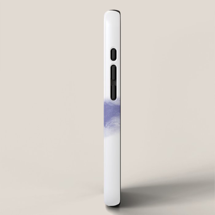 Abstract Watercolor Very Peri Periwinkle Painting iPhone Case Gallery Image 2