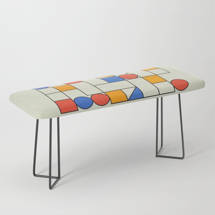 Bauhaus Blocks 02 Bench Gallery Image 1