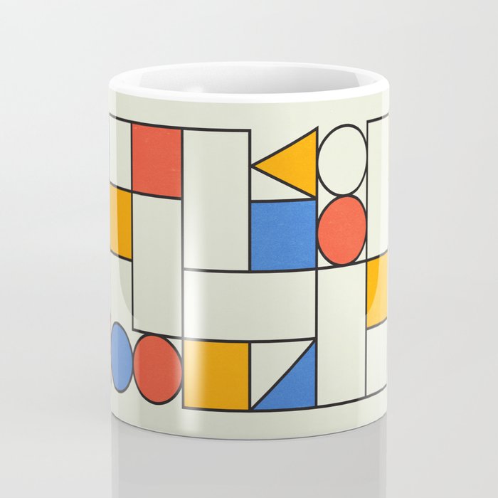 Bauhaus Blocks 02 Coffee Mug Gallery Image 4