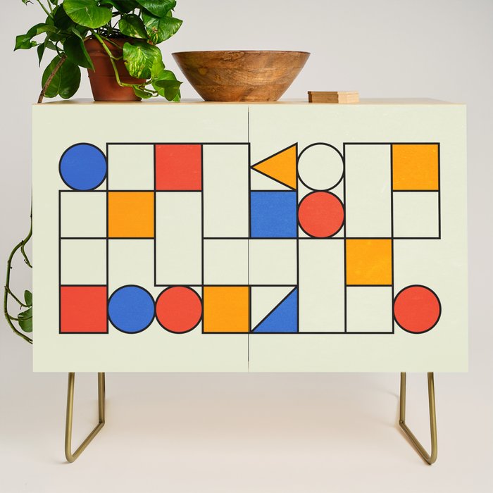 Bauhaus Blocks 02 Credenza Gallery Image 1