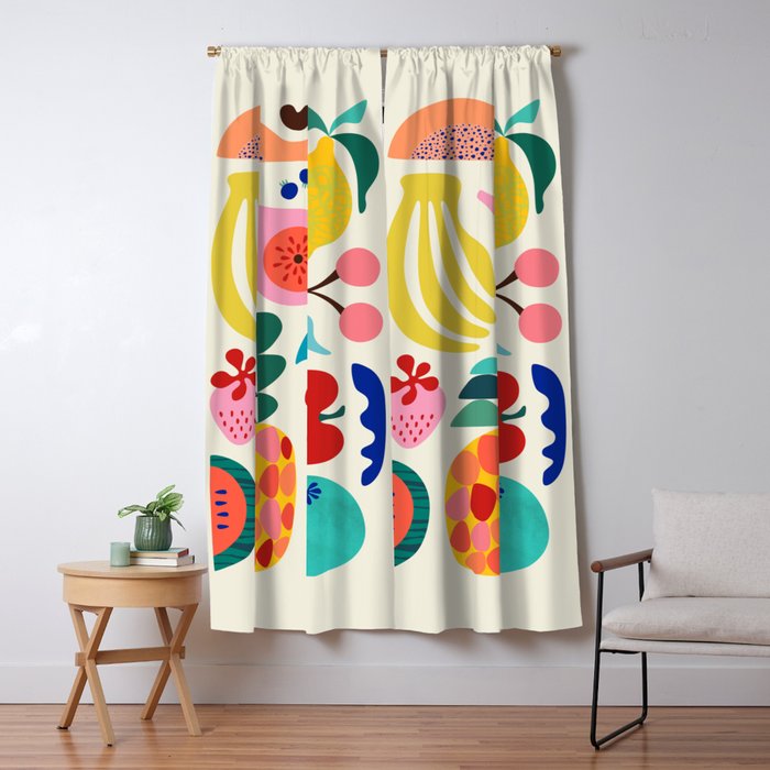 Summer fruits Window Curtain Gallery Image 5