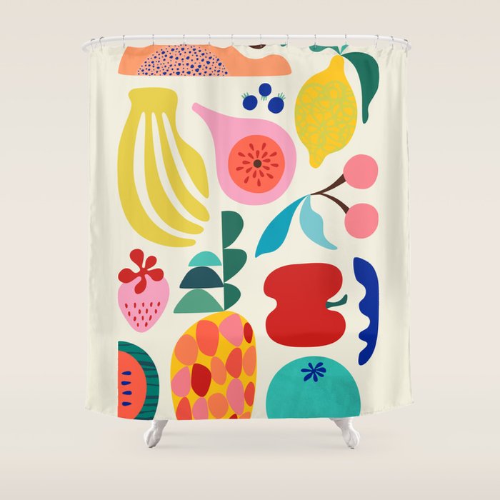 Summer fruits Shower Curtain Gallery Image 1