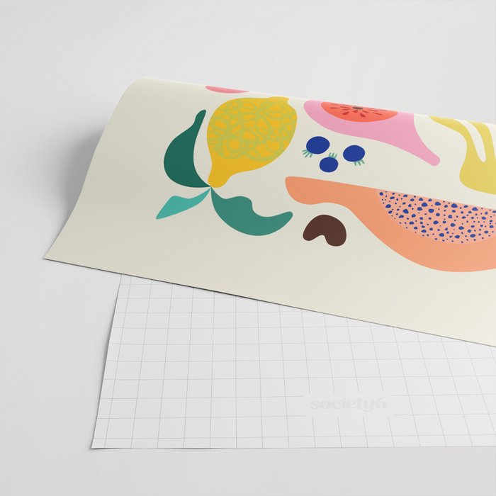 Summer fruits Wrapping Paper Gallery Image 2