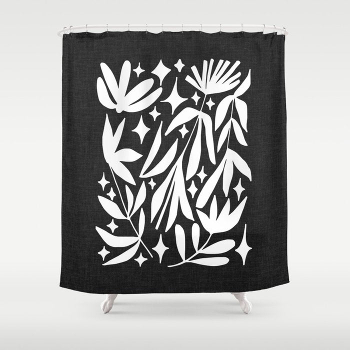 Cosmic Bloom ii Shower Curtain Gallery Image 1