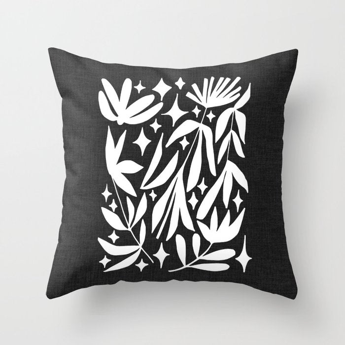Cosmic Bloom ii Throw Pillow Gallery Image 6