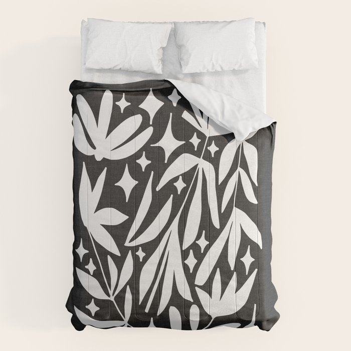 Cosmic Bloom ii Comforter Gallery Image 6