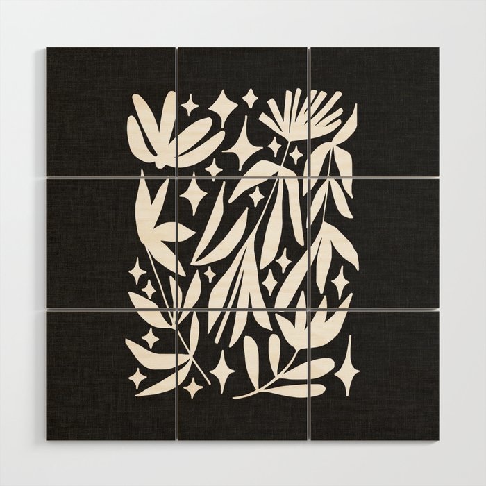 Cosmic Bloom ii Wood Wall Art Gallery Image 1