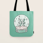 Pisces Snow Globe Tote Bag Gallery Image 1