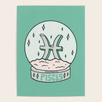 Pisces Snow Globe Poster Gallery Image 4