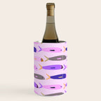 Sardines in pink and lavender Wine Chiller Gallery Image 1