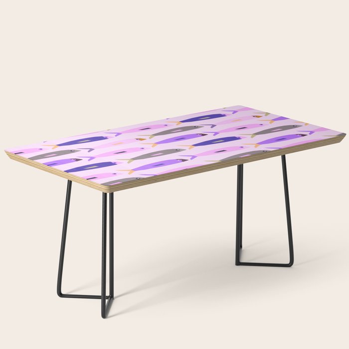 Sardines in pink and lavender Coffee Table Gallery Image 1