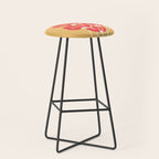 Fiery flowers Stool Gallery Image 1