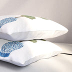 Three Hand Painted Topiary Topiaries  Pillow Sham Gallery Image 3