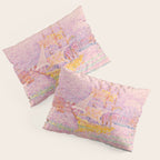 Paul Signac "Harbour at Marseilles" Pillow Sham Gallery Image 3