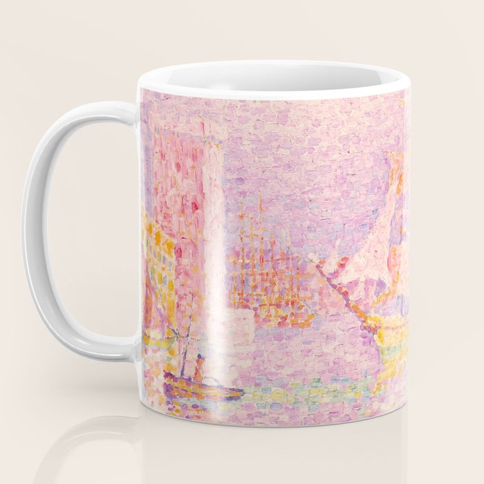 Paul Signac "Harbour at Marseilles" Coffee Mug Gallery Image 3